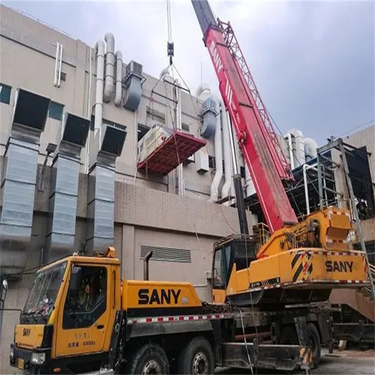 洪梅镇租赁大型汽车吊，助力工程项目高效进行